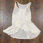 Free People  Irma Burnout Drape Flowy Cream Tank Photo 4