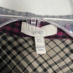 Joie  Women's Plaid Button Down Ruffle Shirt Size XS Photo 1