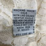 Rebellion  ‎, Ivory Lace, women’s top, size medium Photo 6