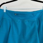 Lululemon Pace Rival Skirt Womens 14 Hawaiian Blue Skort Tiered Yoga Workout Photo 3