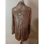 Show Me Your Mumu  SMYM Bazel Sequins Blazer Jacket Dress rose gold WOMENS SMALL Photo 5
