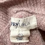 Yes Lola  Pink Off The Shoulder Sweater Women’s Small Photo 2