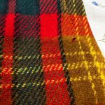 Vintage 1950s Abby Michael Ltd Red Yellow Green Tartan plaid wool golf pants. Size XS Photo 5