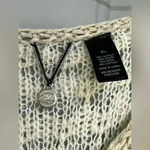 BKE  Cream Tan Open Knit Wool Blend Pullover Sweater Womens Size XL Photo 1