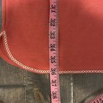 Max Studio Orange, Melon Colored Knit Dress Size M Flounce Sleeves Fun Trim Photo 10