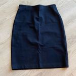 Philosophy Dark Blue Professional Work Skirt Photo 0