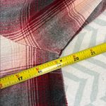 Pendleton  Flannel Women’s Shirt medium Red And White Plaid holiday cotton Photo 4