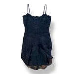 X:S Vintage Y2K Black Lace Mini Slip Dress Size Medium Indie Sleaze Boho Photo 6