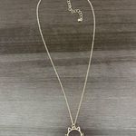 Kitty Cat Gold Necklace Photo 3