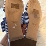 Kate Spade  New York Bianca slide sandals in a blue and white striped size 8.5 Photo 6