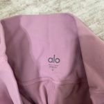 Alo Yoga Airlift Parisian pink biker shorts Photo 3