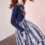 Ulla Johnson  100% cotton Natasha pinafore in midnight NWT Photo 1