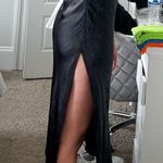 Princess Polly  Amelia Midi Slip Dress Black Photo 1