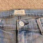 Hudson Jeans Hudson Light Denim Wash Amber Raw Edge Hem Jean Shorts 26 Photo 4