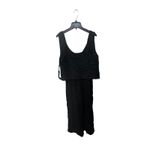 Three Dots  Crochet Top Jumpsuit Size‎ Large Photo 4