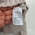 American Eagle  Small Beige Mock Neck Crochet Sweater Photo 5