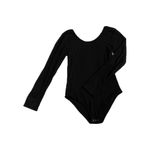 Weekend Soul Black ribbed long sleeve bodysuit 🔥  Photo 1