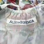 Alix of Bohemia Filipa Rosa Dress M Wildflower Cotton Ruffle Boho Resort Luxury Size M Photo 6