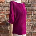 EXPRESS magenta/cranberry fitted sweater/top / M / Excellent condition Photo 3