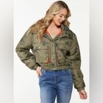 Cato Starry Puffer Cropped Jacket Size XL Photo 1