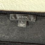 J.Crew  relax for crewneck Black Long Sleeve Sweater SZ:L Photo 9