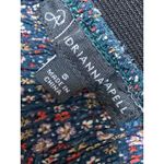 Adrianna Papell  Multicolor Floral Ditsy Pleated Pull On A Line Midi Skirt Sz S Photo 2