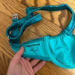 superdown Teal Metallic Bikini Set Photo 5