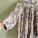 Free People ‘Just The Two Of Us’ Paisley Peachy-Pink Tunic Dress Womens … Photo 11