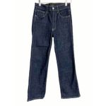 3x1 Made Here Anthropologie Joni Dark Wash High Rise Wide Leg Ankle Jean Size 25 Photo 1