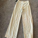 Akris Celadon Trousers wide leg acetate and viscose pants pale grey green Photo 2