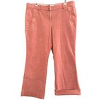 J.Crew Pink Blush Sammi Micro Corduroy Cropped Trouser Pant 12 Photo 8