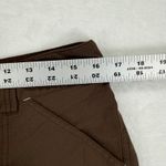 Patagonia  Women's Brown Capri Hiking Pants Size 10 Drawstring Hem Lightweight Photo 1