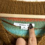 Hurley  ladies pullover cozy argyle crewneck sweater size medium Photo 4