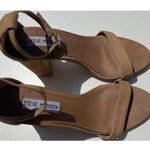 Steve Madden Declair Women’s sz 7 heels Tan Brown Leather Photo 0