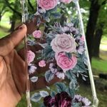 IPhone XS Max Clear Floral Case Multi Photo 0