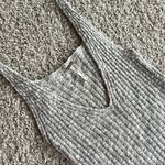 FREE PEOPLE Gray Ribbed Knit Women's Top Size XS Photo 1