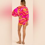Trina Turk NEW Women's Medium Vivid Vista Swim Tunic Dress Beach Swim Coverup Photo 3