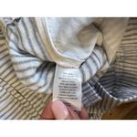 Caslon Linen Blend Pants Women's L Blue White Striped Linen Photo 3