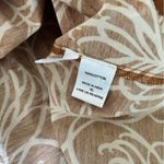 Happy X Nature Kate Hudson Misty Floral Print Top Size XL Brown Photo 6