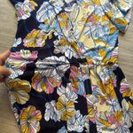 Coco Bianco  Floral Blouse - Navy, Yellow, Cream size L Photo 7