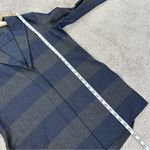 Tibi  Women’s Virgin Wool Blend Button Down Blazer Jacket in Stripe Blue Gray S Photo 9