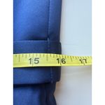 NWT y2k ABS Satin Strapless Cocktail Mini Peplum Dress in Blue Size 10 Photo 5