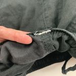 Old Navy  Black Linen Blend High Rise Pull On Shorts M Photo 3