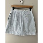 Vineyard Vines Skort Womens Size 0 Blue White Striped Seersucker Golf Photo 2