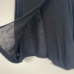 American Rag American Rag Knit Split Back Cowl Neck Pullover Black Sz S Photo 1