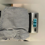 Croft & Barrow Striped Blue and White button down Shirt | Size medium Photo 4