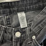 H&M  Black Mom Jeans High-Waisted Photo 2