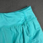 Rae Mode Running Shorts Womens Small Teal Athletic Activewear Gym Pull On Pocket Blue Photo 7