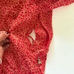 ROTATE Jacquard Red Floral Puff Sleeve Corset Open Back Cocktail Dress (No Size) Size undefined Photo 7