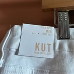 Kut From The Kloth Meg Wide Leg High Rise Jeans Pants Utility White NWT Size 24W Photo 6